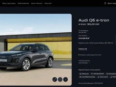 Dobre ceny na Audi Q6 e-tron. Oficjalnie od 216 400 złotych (-24 proc.), tylko ciut drożej od Tesli Model Y, ale z niższą ratą