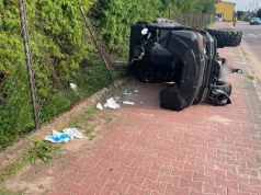 Jazda quadem zakończyła się wypadkiem. Policja przypomina o zasadach bezpieczeństwa