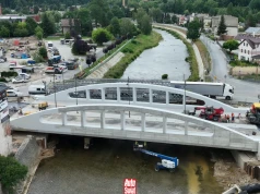 Nowy most w Głuchołazach odporny na powódź. Przeprawa już otwarta