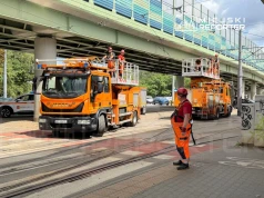 Zerwana sieć tramwajowa na Pradze-Północ. Tramwaje nie kursowały
