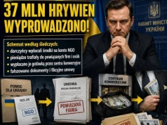 Członek ukraińskiego rządu okradał pomoc zagraniczną dla własnego kraju. Wyprowadzono ponad 37 milionów hrywien!