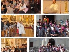 Z Pszowa ruszyli do Częstochowy. Modlili się z pielgrzymami jadącymi do Medjugorie