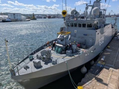 OSU-35K zamontowany na ORP Albatros