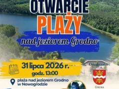 Wakacyjne popołudnie nad jeziorem Grodno ze specjalnymi atrakcjami