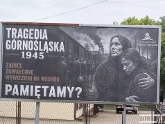 „Zabici, Zgwałcone, Wywiezieni na wschód”. Banery w Pszowie, Wodzisławiu Śląskim i Lubomi