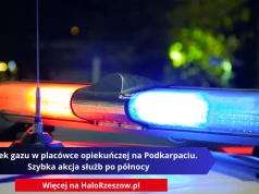 Wyciek gazu w placówce opiekuńczej na Podkarpaciu. Szybka akcja służb po północy