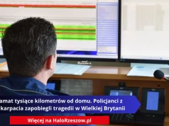 Dramat tysiące kilometrów od domu. Policjanci z Podkarpacia zapobiegli tragedii w Wielkiej Brytanii