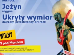 To będzie ostatni koncert tego lata pod muralem. Przed publicznością Ukryty Wymiar