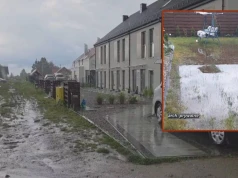 Nowe osiedle bez odwodnienia. Mieszkańcy sami wynoszą wodę wiadrami