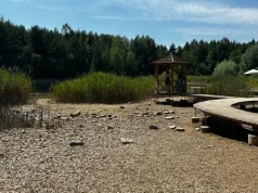 Polskie Malediwy wyschły. Tak wygląda obecnie Park Gródek w Jaworznie