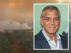George Clooney ewakuowany przez pożary we Francji. "Nie wiemy, czy nasz piękny dom przetrwa"