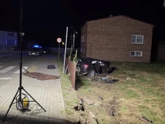 Koszmarny wypadek w powiecie kłobuckim. Nie żyje 9-latek, którego na chodniku potrącił kierowca BMW