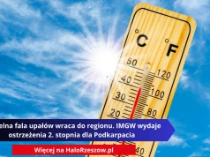Piekielna fala upałów wraca do regionu. IMGW wydaje ostrzeżenia 2. stopnia dla Podkarpacia