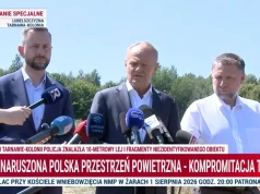W stronę Polski leciały dwa pociski. "Ukraińskie myśliwce do samej granicy próbowały je zniszczyć"