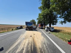 Poważny wypadek na DK46. Śmigłowiec LPR w akcji, 7 osób poszkodowanych