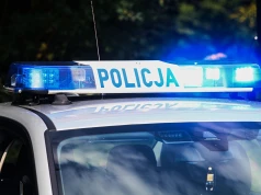 "Mężczyzna w szlafroku i kominiarką na głowie nocą przy ul. Lubelskiej w Olsztynie"