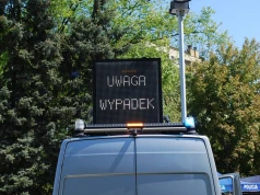 Samochód potrącił rowerzystę pod Łańcutem. Droga była zablokowana