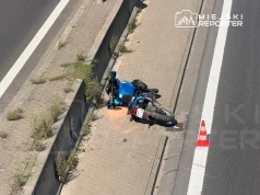 Bus zderzył się z motocyklem na trasie S8. Duże utrudnienia w ruchu