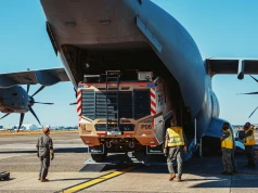 Belgijski A400M ruszył do Francji. Na pokładzie gaśnicza Pantera