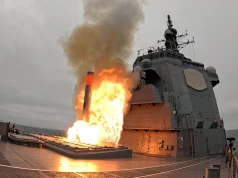 Pierwsze w historii odpalenie pocisku Tomahawk z pokładu japońskiego okrętu