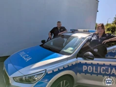 Policjanci ze Skarżyska pilotowali samochód z chorym dzieckiem aż do szpitalnego oddziału ratunkowego