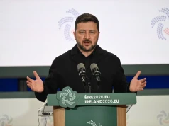 Zełenski skomentował uderzenie rosyjskiej rakiety w Polsce