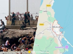 Szturm migrantów na kolejne hiszpańskie miasto. Przejście graniczne zamknięte