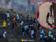 Groźne sceny w Ceucie. Migranci włamali się do mieszkania po drabinie