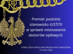 W piśmie Szefa Kancelarii Prezesa Rady Ministrów
