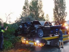 7 pijanych Ukraińców w Audi. Wszyscy byli pijani. Skończyło się wypadkiem