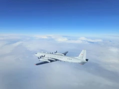 Rosyjski Ił-20M przechwycony przez parę polskich F-16