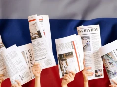 Od „rzekomej rakiety” do „prowokacji Kijowa”. Jak rosyjskie media komentują wybuch pocisku w Polsce