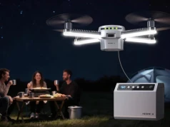 Innowacje w oświetleniu kempingowym, czy nietrafiony pomysł do wyrzucenia? Ten dron zadziwia