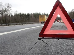 Zderzenie samochodu z motocyklem na trasie Wysokie Mazowieckie – Szepietowo