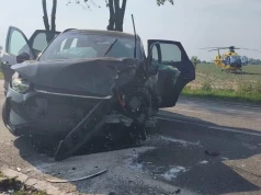 Z ostatniej chwili! Zderzenie trzech pojazdów. Droga jest zablokowana
