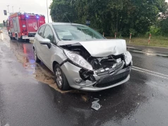 Wypadek na wjeździe do Lublina. Dwoje dzieci trafiło do szpitala