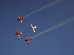 Ale to było show. Widowiskowe pokazy i podniebni fighterzy. Tak minął pierwszy dzień podczas AirShow Rudniki 2026
