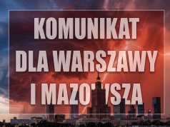 Burza zmierza w kierunku Warszawy. Niespokojna noc 1 sierpnia. Lepiej przygotować się już teraz