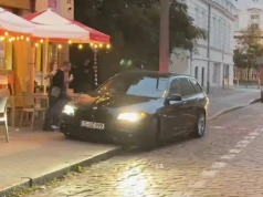 Pijany 17-latek urządził rajd ulicami Słupska. Wjechał w ogródek restauracji
