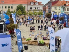 TVN24 na żywo z Konina. Plac Wolności zamienił się w telewizyjne serce Polski