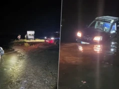 Auto wjechało do Zalewu Mietkowskiego. W środku kobieta z małym dzieckiem