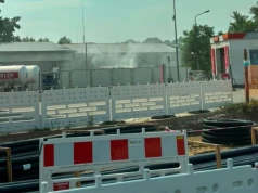 Pożar w bazie Orlenu, ewakuacja stacji paliw przy Swojczyckiej