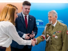 Szefowa PE spotkała się z powstańcem. Tak go nazwała