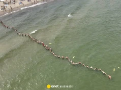 7-latek zaginął na plaży w Sopocie. Natychmiast utworzyli łańcuchy życia