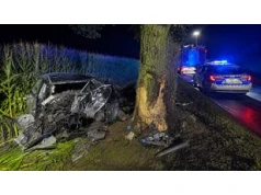 Tragiczny wypadek pod Tłukomami. Zginął 24-latek