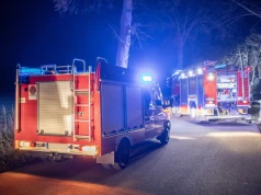 Pożar altany na terenie ogródków działkowych. Znaleziono dwa zwęglone ciała