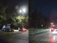 To nie były fekalia i nie miało to nic wspólnego z Pol'and'Rock. Gmina Czaplinek wyjaśnia, co wylało się na drogę