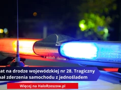Dramat na drodze wojewódzkiej nr 28. Tragiczny finał zderzenia samochodu z jednośladem