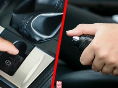 To się stanie, kiedy w czasie jazdy zaciągniesz elektryczny hamulec ręczny