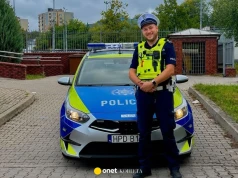 4-latek zakrztusił się i tracił oddech. Na pomoc ruszył policjant